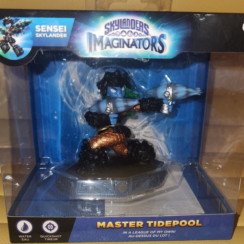 Activision Imaginators SENSEI Master Tidepool Figure - New/sealed